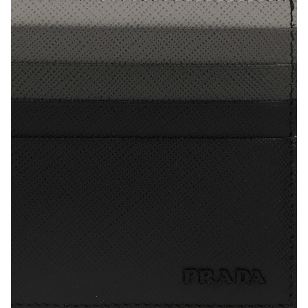 送料無料 Prada プラダ 2mc068 Zlp F0002 カードケース 名刺入れ メンズ ブラック Fucoa Cl