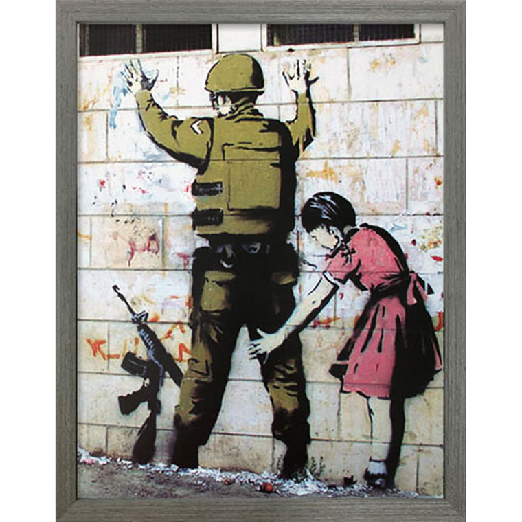 楽天市場 バンクシー Banksy ポスター アートパネル 絵画 インテリア アートポスター 壁掛け アートフレーム タペストリー プリントポスター デザイナー おしゃれ シンプル モダン Iba Easyファニチャー