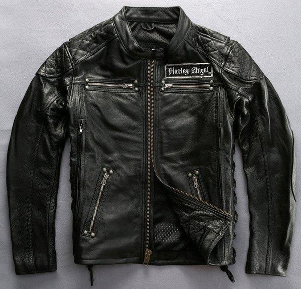 メンズファッション レザージャケット 牛革ジャケット 細身タイプ ライダーメンズ 牛革バイクジャケット ライダースジャケット バイクウ