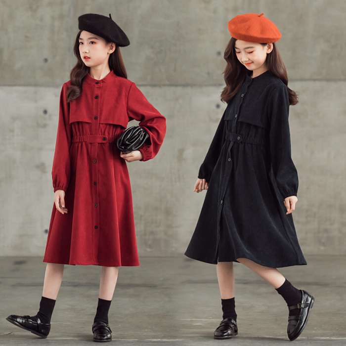 楽天市場 ワンピース キッズ 女子 冬 春 子ども服 ドレス おしゃれ 可愛い シンプル ジュニア フォーマル 女の子 無地 キッズ 子供服 結婚式 入学式 卒業式 フォーマル供服 小学校 発表会 長袖 七五三 アンサンブル 入学式スーツ 韓国 普段着 カジュアル Easy Life3