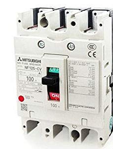 三菱電機 NF125-CV 3P 75A (ノーヒューズブレーカー) (3極) (AC/DC) NN 送料無料