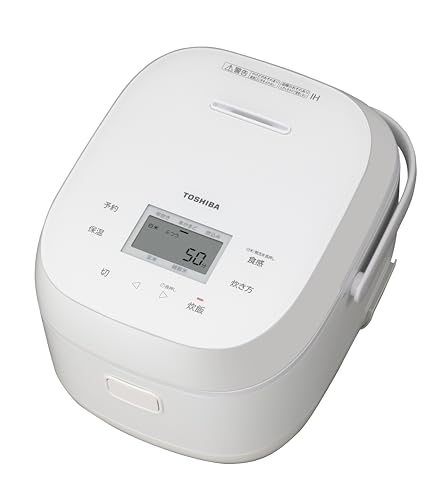 TOSHIBA(東芝) 炊飯器 5.5合 rice cooker RC-10BHW(W) 白いこと 貨物輸送無料