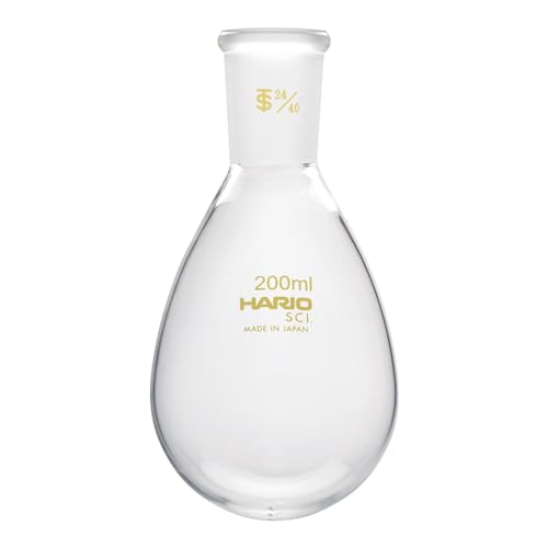 ハリオ(Hario) 共通摺合せなすフラスコ 200mL TS24/40 NFJ-200-24.40-SCI 送料無料