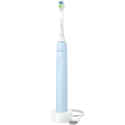 フィリップス 電動歯ブラシ ソニッケアー 2100シリーズ (軽量/USB充電式) HX3651/32 ライトブルー 送料無料