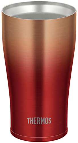 サーモス 真空断熱タンブラー 0.34L レッドゴールド JDE-341LTD RGD 父の日 ギフト ビール 男性 女性 誕生日 プレ 送料無料