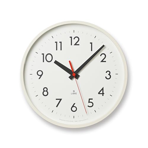 レムノス Lemnos 掛け時計 LIBRE CLOCK リブレ クロック SUR26-03 IV アナログ 送料無料