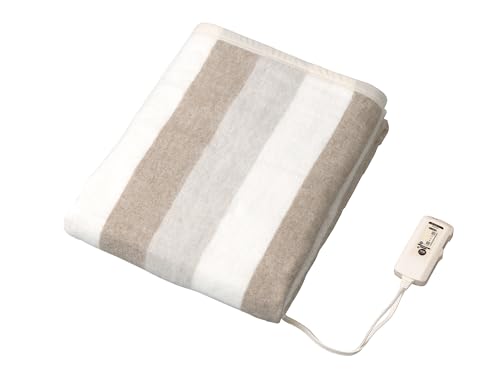 コイズミ 電気毛布 掛敷毛布 快眠タイマー付き 丸洗い可 188&times;120cm KDK-75258T 送料無料｜EasyLifeShop 7,638円