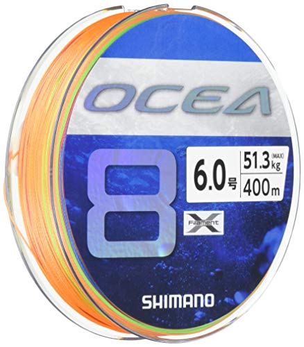 シマノ(SHIMANO) 伝達ルート オシア8 400m 6.0号 5色つや LD-A81S 釣り糸 貨物輸送無料