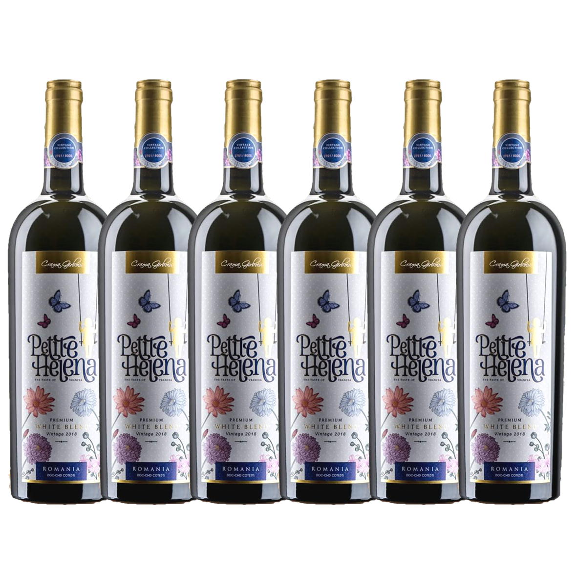 ギルボイ　プティ　ヘレナ　プレミアム　ホワイト　ブレンド　2018　Girboiu Petite Helena Premium White Blend 2018 まとめ買い6本　化粧箱付き ルーマニア　ワイン　白ワインセット