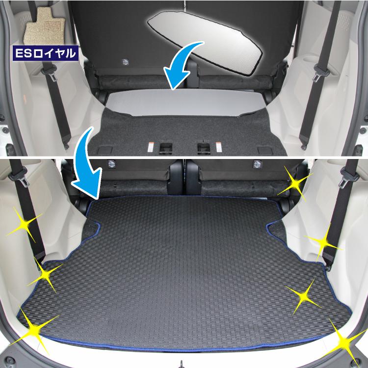 楽天市場】トヨタ シエンタ 170系 防水ラバーマット ロングラゲッジマット 7人乗り/6人乗り（3列シート） 前期・後期対応 【ESラバー】 Sienta  純正仕様 内装 パーツ カスタム アクセサリー : オードサクレ