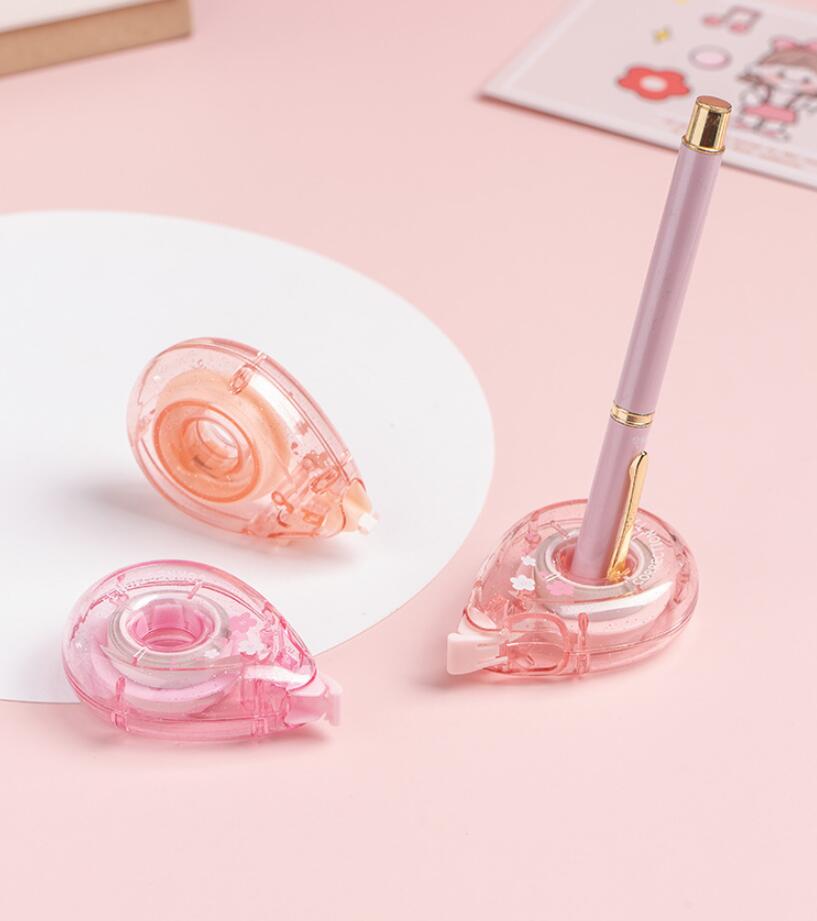 大人可愛い☆桜柄修正テープ 桜 修正テープ 補修テープ 可愛い 文房具 筆記用具 文具 筆記具 プレゼント ギフト 可愛い 女の子 新学期 おもしろ文具 5mm×6m 筆記具 | antiguaboreal.com