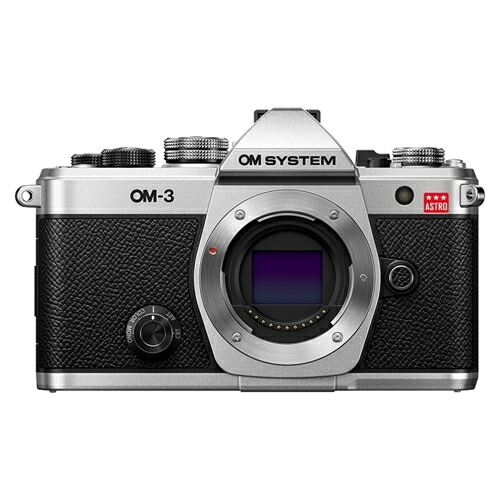 【長期保証付】【対象ショップ限定 先着1000円OFFクーポン】OM SYSTEM OM-3 ASTRO SLV シルバー ボディ 天体撮影専用デジタルカメラ OM3ASTROSLV