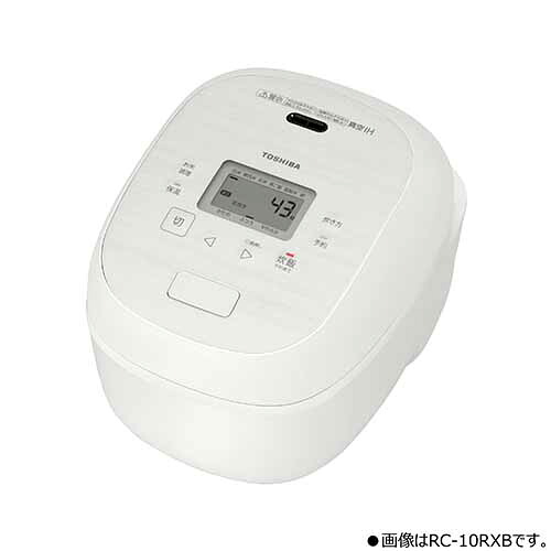 【長期保証付】東芝(TOSHIBA) RC-18RXB-W ミルキーホワイト 炎 匠炊き 真空ＩＨ炊飯器 １升炊き｜イーベストPC・家電館