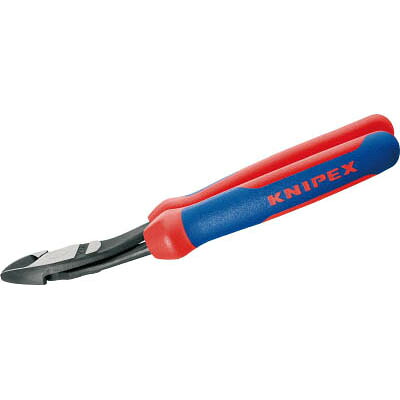 【対象ショップ限定 先着フラッシュクーポン】クニペックス ＫＮＩＰＥＸ 7422-200 強力型ニッパー 12°オフセット型 200mm 7422200