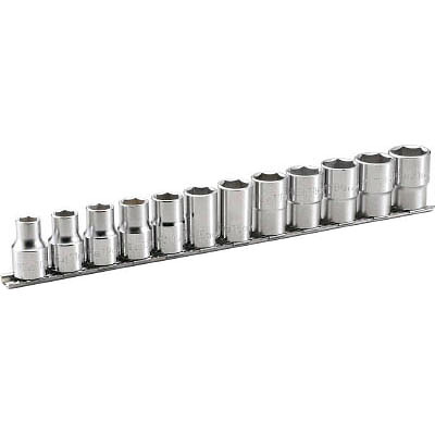 TONE トネ HSL412 ディープソケットセット 6角・ホルダー付 12pcs HSL412|イーベストPC・家電館
