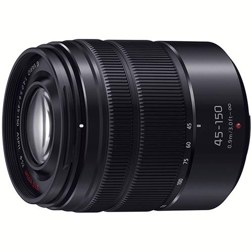 【長期保証付】パナソニック Panasonic LUMIX G VARIO 45-150mm/F4.0-5.6 ASPH./MEGA O.I.S. H-FS45150-KA(ブラック) マイクロフォーサーズマウント 望遠ズームレンズ HFS45150KA