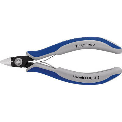 【対象ショップ限定 先着フラッシュクーポン】クニペックス ＫＮＩＰＥＸ 7942-125Z 精密エレクトロニッパー 125mm 7942125Z