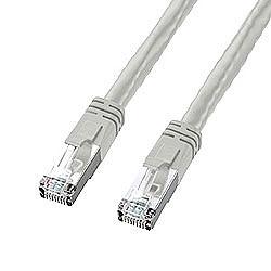 サンワサプライ KB-T6POE-30 ライトグレー PoE対応 CAT6 LANケーブル 30m KBT6POE30|イーベストPC・家電館