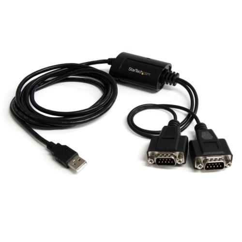 StarTech スターテック ICUSB2322F ブラック RS232Cシリアル変換ケーブル ICUSB2322F
