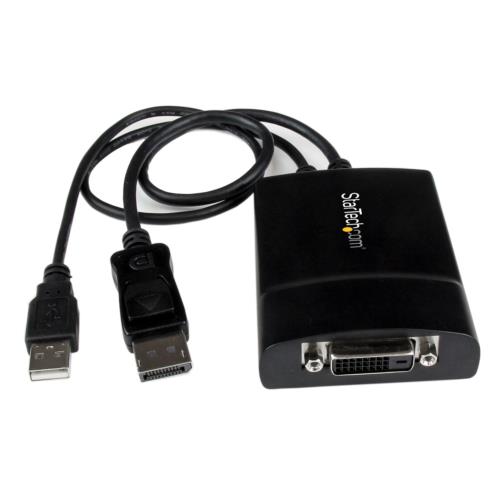 【対象ショップ限定 先着フラッシュクーポン】StarTech スターテック DP2DVID2 DVI デュアルリンク アクティブ変換アダプタ DP2DVID2