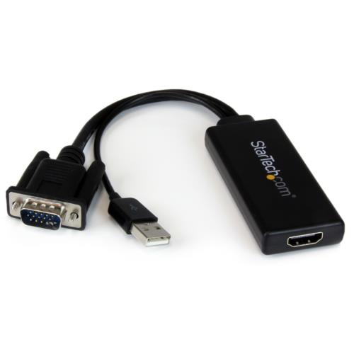 StarTech スターテック VGA2HDU ブラック HDMI変換アダプター VGA2HDU 6,535円