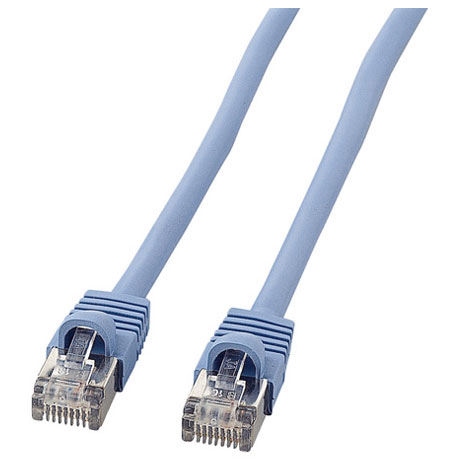サンワサプライ KB-STP-30LBN ライトブルー STPエンハンスドカテゴリ5単線ケーブル 30m KBSTP30LBN