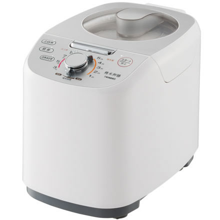 【長期保証付】【対象ショップ限定 先着1000円OFFクーポン】ツインバード TWINBIRD MR-E751W ホワイト 精米御膳 コンパクト精米機 5合 MRE751W