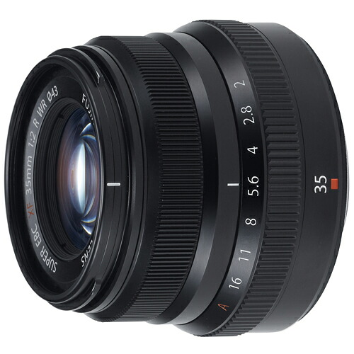 富士フイルム FUJIFILM XF35mmF2 R WR B ブラック フジフイルムXマウント フジノンレンズ 単焦点レンズ FXF35MMF2RWRB｜イーベストPC・家電館