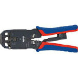 クニペックス ＫＮＩＰＥＸ 9751-12 プラグ用圧着ペンチ 200mm 975112｜イーベストPC・家電館