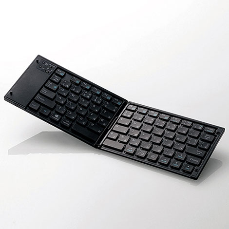 エレコム ELECOM TK-FLP01BK ブラック 無線キーボード 日本語79キー TKFLP01BK