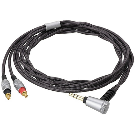 オーディオテクニカ audio-technica HDC113A/1.2 ブラック ヘッドホン用着脱ケーブル オーバーヘッド用 1.2m HDC113A12