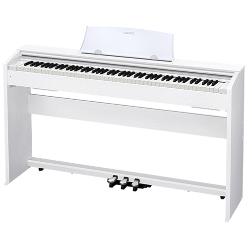 【長期保証付】CASIO PX-770-WE(ホワイトウッド調) Privia(プリヴィア) 電子ピアノ 88鍵盤