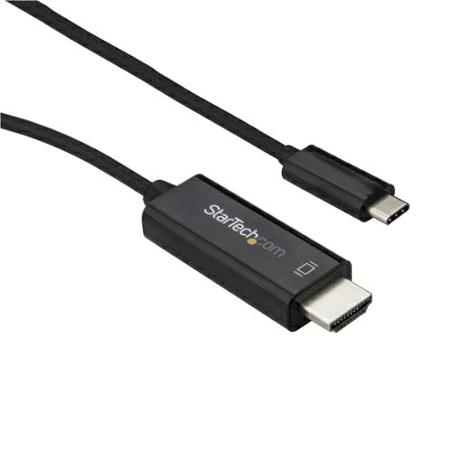 StarTech スターテック CDP2HD3MBNL ブラック USB-C - HDMIケーブル 4K/60Hz 3m CDP2HD3MBNL｜イーベストPC・家電館