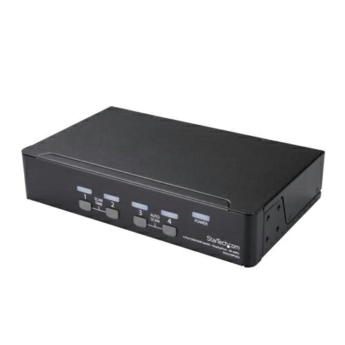 StarTech スターテック SV431DPUA2 4ポートDisplayPort KVMスイッチ 4K60Hz SV431DPUA2