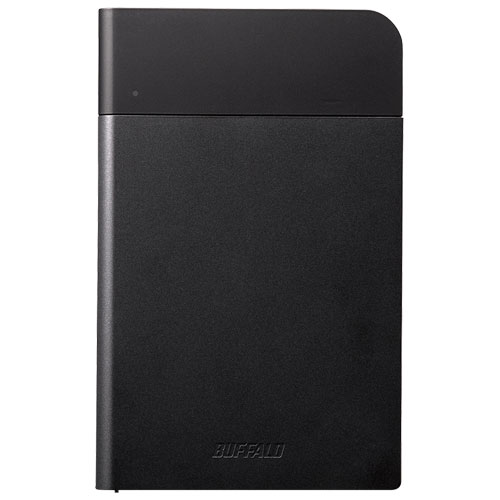バッファロー BUFFALO HD-PZF1.0U3-BKA ブラック ポータブルHDD 1TB USB3.1 Gen1 /3.0/2.0接続 耐衝撃 HDPZF10U3BKA