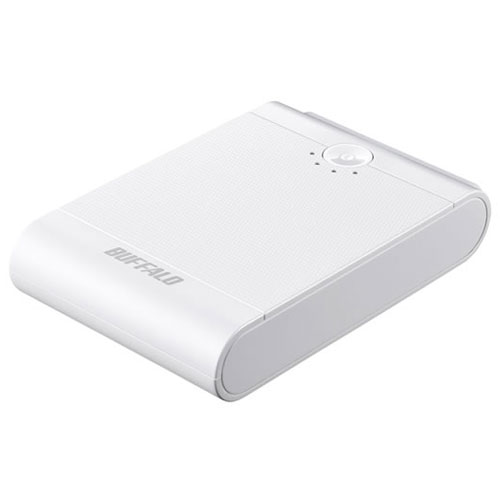 バッファロー BSMPB13410P2WH(ホワイト) スマートフォン タブレット用 モバイルバッテリー 13400mAh