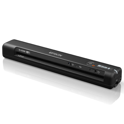 エプソン EPSON ES-60WB ブラック モバイルドキュメントスキャナー A4対応 WiFiモデル ES60WB