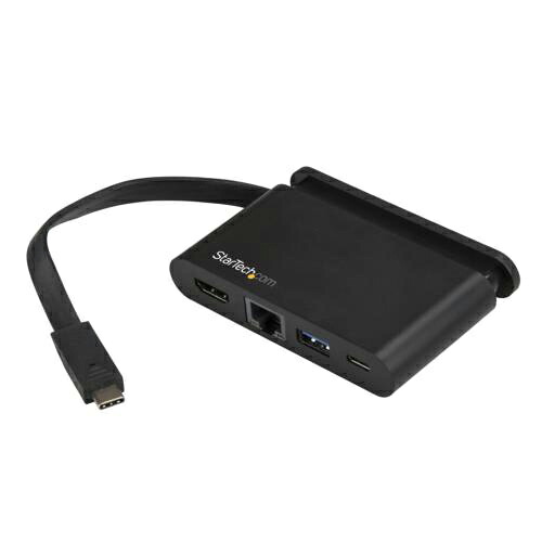 StarTech スターテック DKT30CHCPD ブラック USB-C マルチハブ HDMI 2x USB PD 3.0 DKT30CHCPD|イーベストPC・家電館