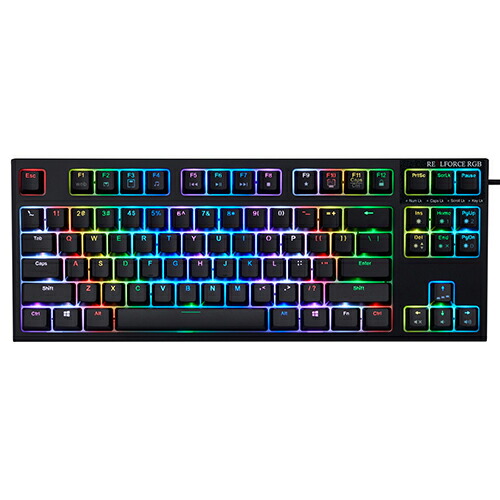 超大特価 東プレ R2tla Us4g Bk Realforce Rgb Tkl 有線キーボード 英語配列 87キーレイアウト 手数料安い Sendy Surfexpedition Com
