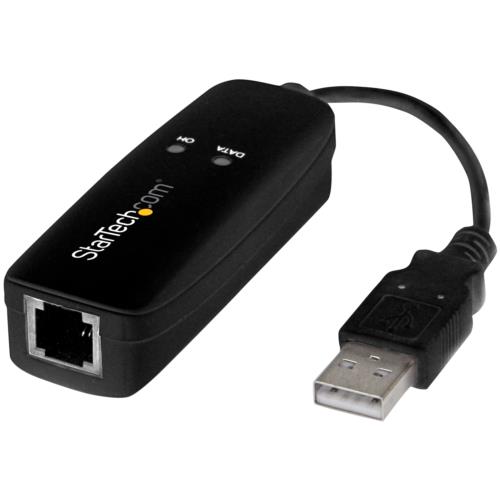 【対象ショップ限定 先着フラッシュクーポン】StarTech スターテック USB56KEMH2 USB接続56kbpsアナログモデム データ/FAX通信対応 USB56KEMH2