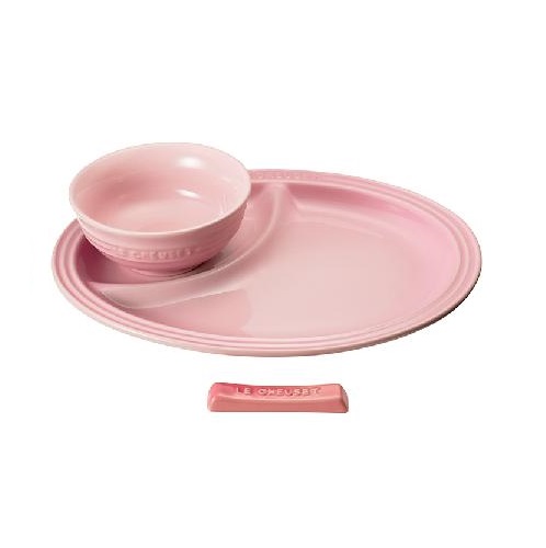 【対象ショップ限定 先着フラッシュクーポン】ル・クルーゼ LE CREUSET ベビー スターター･セット ミルキーピンク 耐熱 耐冷 電子レンジ オーブン 対応 0630870248990