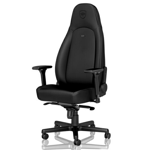 noblechairs ノーブルチェアーズ NBL-ICN-PU-BED-SGL マットブラック ICON Black Edition NBLICNPUBEDSG｜イーベストPC・家電館
