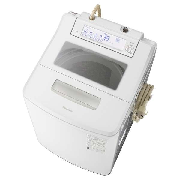 【設置+リサイクル】パナソニック Panasonic NA-JFA808-W クリスタルホワイト 全自動洗濯機 上開き 洗濯8kg NAJFA808W|イーベストPC・家電館