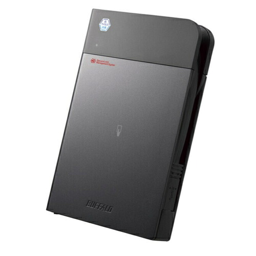 バッファロー BUFFALO HDS-PZNVB1.0U3 ICカードセキュリティー対応 ポータブルHDD 1TB HDSPZNVB10U3|イーベストPC・家電館