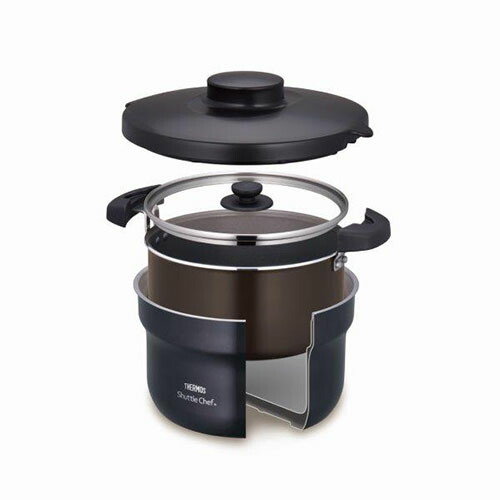 サーモス THERMOS KBJ-3001-CGY(クールグレー) 真空保温調理器
