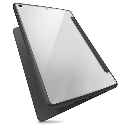 エレコム ELECOM TB-A21RTSLFCBK ブラック iPad 第9世代用 TOUGH SLIM LITE フラップケース TBA21RTSLFCBK