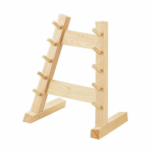 雅うるし工芸 木製5段庖丁掛 4582222522394 8,489円