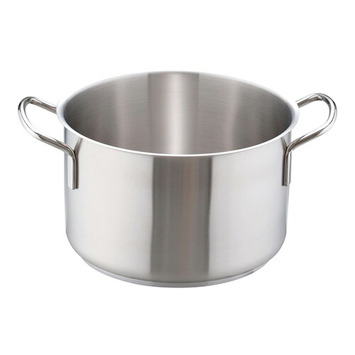 遠藤商事 インダクション18-8半寸胴鍋 蓋無 28cm 4905001111228 8,466円