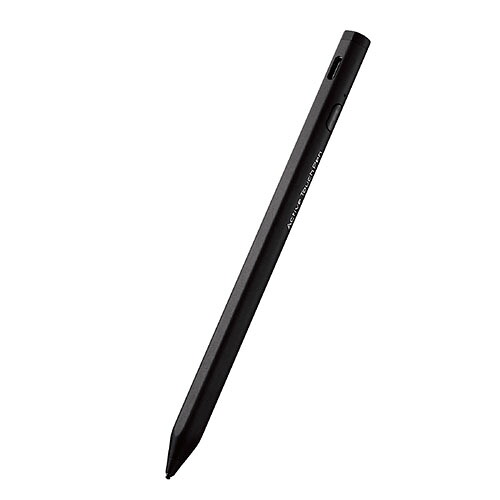 エレコム ELECOM P-TPACST03BK ブラック スマートフォン/タブレット対応 タッチペン USB充電式 PTPACST03BK