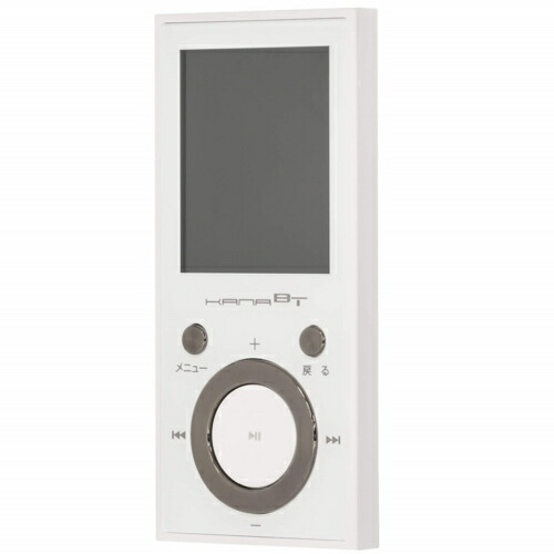 【対象ショップ限定 先着フラッシュクーポン】GREEN HOUSE グリーンハウス GH-KANABTS16-WH ホワイト MP3プレーヤー KANA BTS Bluetooth対応 16GB GHKANABTS16WH